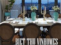 Thiết kế nội thất biệt thự Vinhome Central Park Căn 57