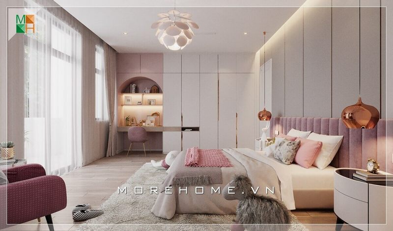 Tư vấn 16 mẫu trang trí nội thất phòng ngủ chung cư, nhà phố, biệt thự mới nhất hiện nay